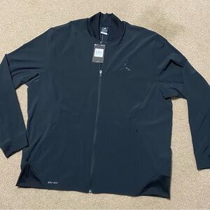 Jordan Black Performance Jacket Athletic Fit